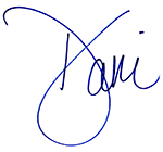 Dani's signature