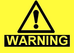 warning